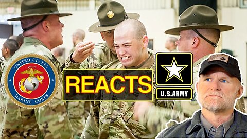 Marine Reacts to Army Basic Training (reception week)