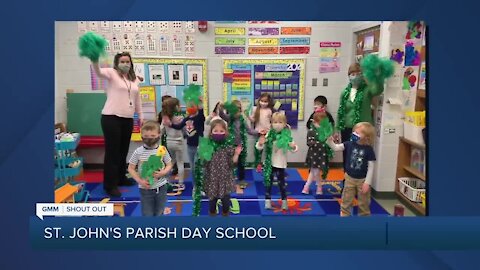 Good St. Patrick's Day Morning Maryland from St. John's Parish Day School