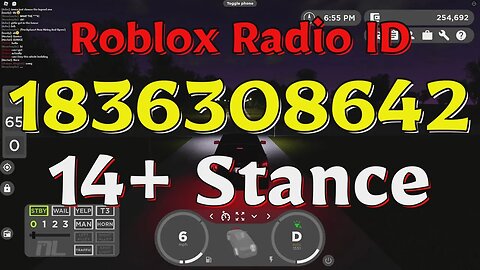 Stance Roblox Radio Codes/IDs - Roblox Live Stream