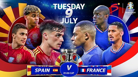 Euro 2024 1st semi final: Spain Vs France Live Scoreboard