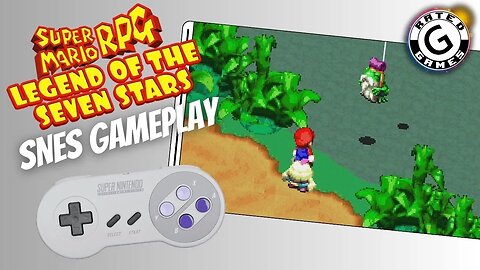 Super Mario RPG SNES - Legend of the Seven Stars - Pt 5 - Tadpole Pond and Rose Way