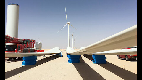 SEE HOW, Wind Turbine blade transportation and installation