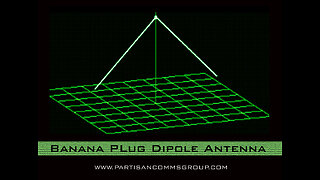 E44: Banana Plug Dipole Antenna