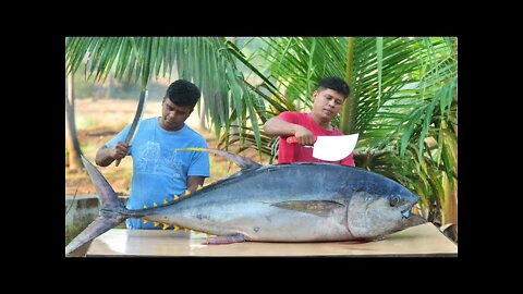 100 KG BIG TUNA FISH, Yummy Tuna Fish Pickle-Master Cook, trendyfishingworldwide