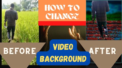 How To Change Video Background