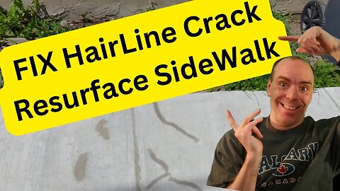 Resurface SideWalk - Part F