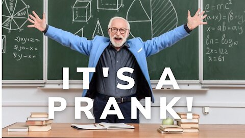 Hilarious Professor Pranks His Students (April Fools Day)