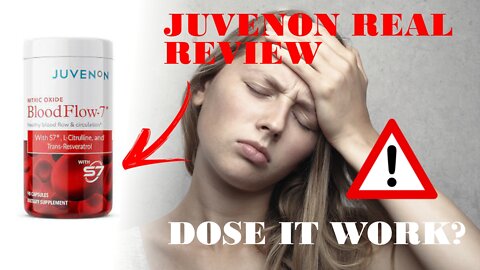 Juvenon REAL Complete Review - Juvenon Blood Flow 7 SIDE EFFECTS - Juvenon HONEST review