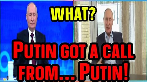 [AI] Putin makes appearance at [real] Putin’s press conference!