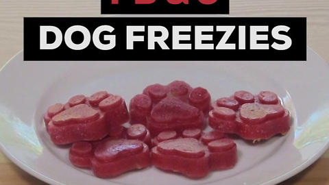 How to Make PB&J Dog Freezies