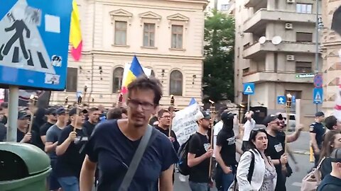 Marșul Golanilor: Piața Revoluției - Piața Universității