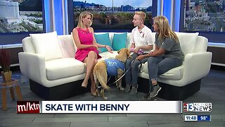 "Skate With Benny" fundraiser for The Animal Foundation