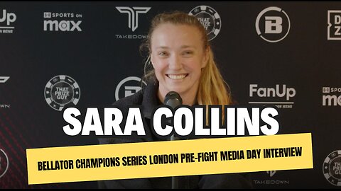 Bellator Champions Series London Pre Fight Media Day Interview With Sara Collins