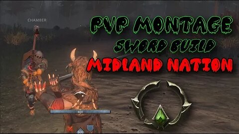 GLORIA VICTIS ⚔️ | Glass Cannon Sword Build | Midland PvP Montage