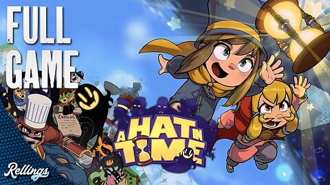 A Hat in Time (PS4) Full Playthrough (No Commentary)