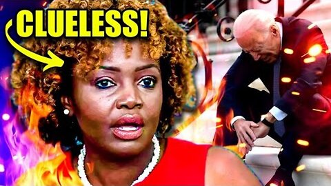 PETER DOOCY BLASTS KARINE JEAN PIERRE OVER BIDEN’S MENTAL DECLINE!!!