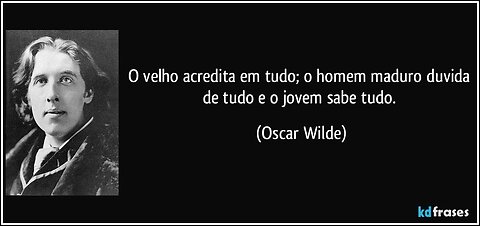 O MITO DO HOMEM MADURO E SEGURO DE SI...