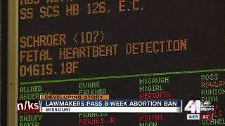 Missouri House passes eight-week abortion ban