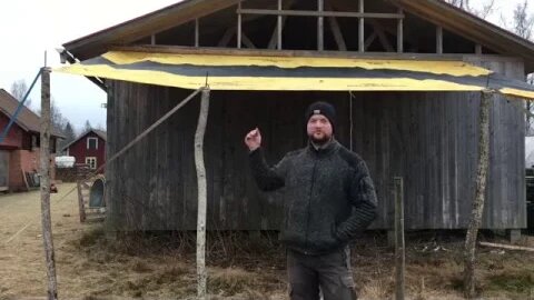 How To Build A Temporary Cow Shelter