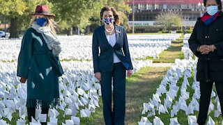 More Than 231,000 Flags Make Up COVID-19 Memorial Installation In D.C.