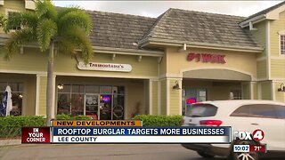 More rooftop burglaries in Lee County, small businesses on alert