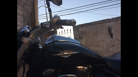 Alguns passeios de moto do Junão e Dona Nilza com a Boulevard M800 (Boulevard M50)