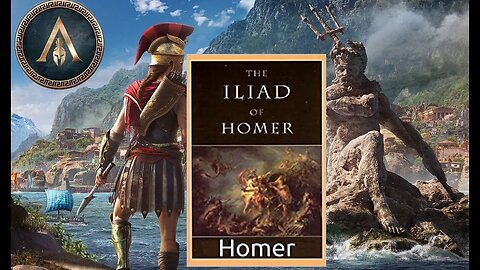 "The Iliad" by Homer & AC Odyssey PART 2 - #audiobook & #gameplay