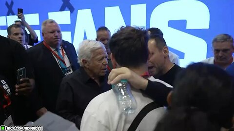 Michael Rubin introduces Adin Ross to Robert Kraft (Whisper's He's Jewish)