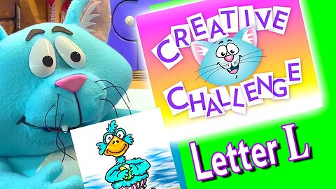 Learn to Draw using the letter L with the Sauerpuss and Friends puppets and our Creative Challenge!