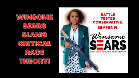 Winsome Sears is BUSTING NARRATIVES & SHOOTING down CRITICAL RACE THEORY! KEEP IT OUT OF SCHOOL!