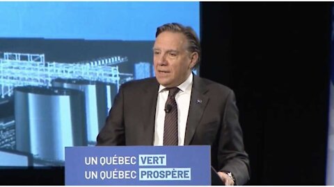 François Legault Said He's Not Ruling Out The Idea Of Quebec Going Into Total Confinement