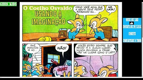 Pica Pau O Coelho Osvaldo Usando A Imaginação