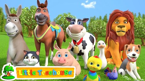 Animal Sound Song _ Kindergarten Videos for Children _ Cartoons Videos