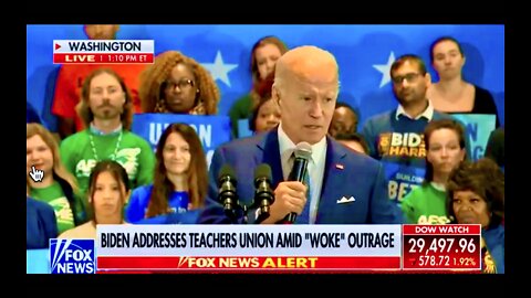 Creepy Video Of Teachers Union Encouraging PedoJoe Biden To Promote Pedophilia Child Grooming In USA