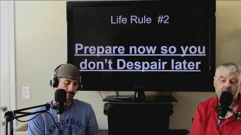 Everything is Okay, until it's not. Life is good until it's not. Prepare now so you don't Despair.