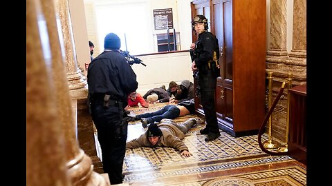 protesters terrorized by police at gunpoint on January 6