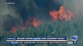 Boulder starting wildfire home assessment project