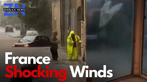 Shocking Video Taken of a Tornado as it Passes by a Home in France