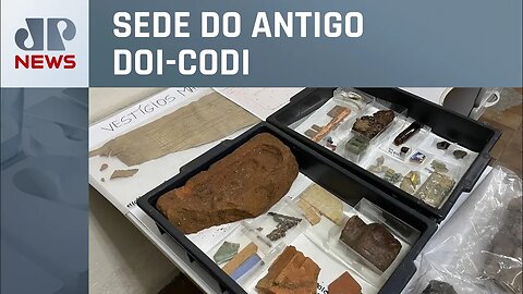 Pesquisadores encontram amostras e inscrições em escavações em SP