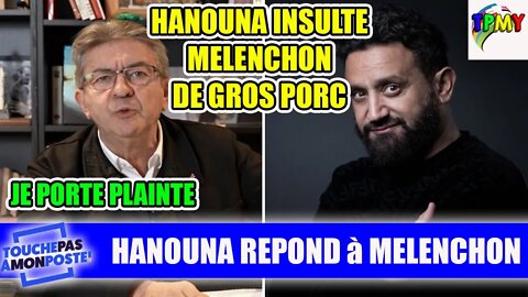 CYRIL HANOUNA INSULTE MELENCHON "C'EST UN PORC" sur TPMP! #louisboyard #bolloré #gillesverdez #tpmp