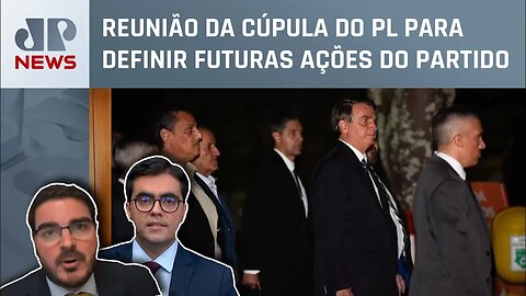 Jair Bolsonaro participa de jantar com integrantes do PL; Constantino e Vilela comentam