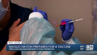 Navajo Nation pushes for early vaccine access when it's available