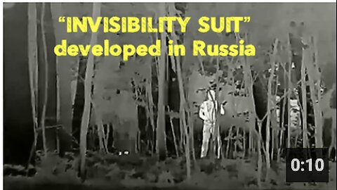 “INVISIBILITY SUIT” developed in Russia