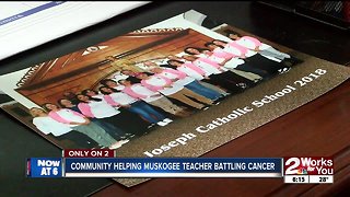 Community helping Muskogee teacher battling cancer