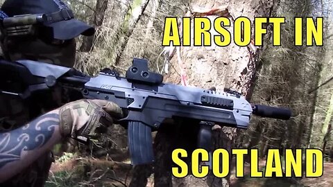 Airsoft War in Scotland and it's Sunny WTF