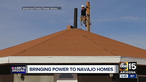 SRP helps bring power to 500 homes on the Navajo Nation