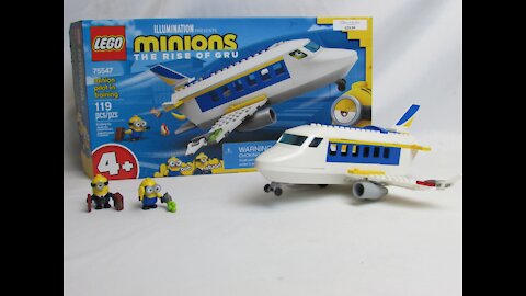 Lego Minions The Rise of Gru minion pilot in training 75547