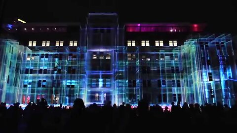 Vivid Sydney 2015 Light Festival Building Projection