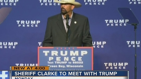 Sources: Sheriff Clarke to meet with President-elect Trump Monday