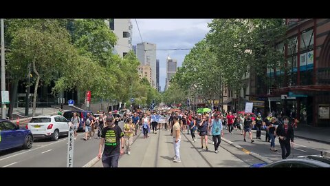 Protest Melbourne LIVE